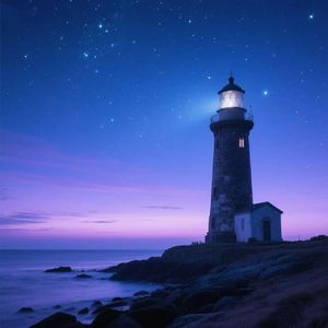 灯塔与星光