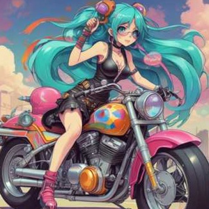 虹のライダー (Niji no Raidaa) by @hotpotofgenres