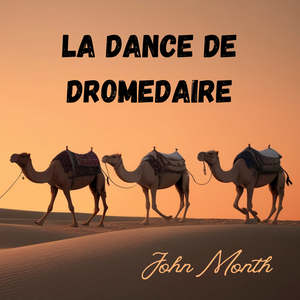 Dromedaries at Sunset