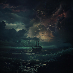 Distant Thunder and Creaking Pirate Ship