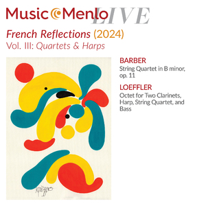 Octet for Two Clarinets, Harp, String Quartet, and Bass:III. Andante