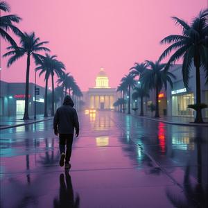 Rain Walk in Sarasota