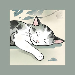 there is a cat on my chest