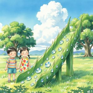 晨露滑梯