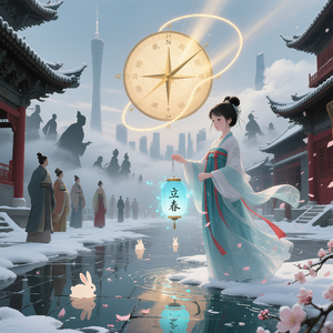 立春·长安雪融 伴奏