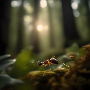 Frantic pounding of the performers