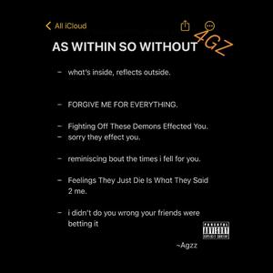 As Within So Without (Official Audio)
