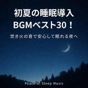 焚き火でリラックス -穏やかなピアノと自然音の睡眠BGM-