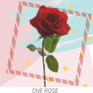 One rose