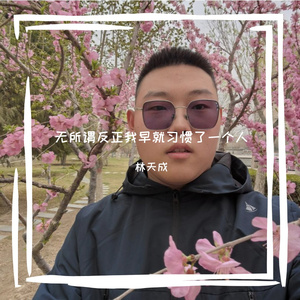 无所谓反正我早就习惯了一个人