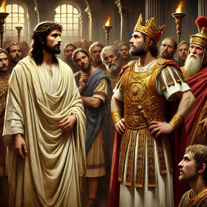 Di Hadapan Herodes (Sengsara Yesus)
