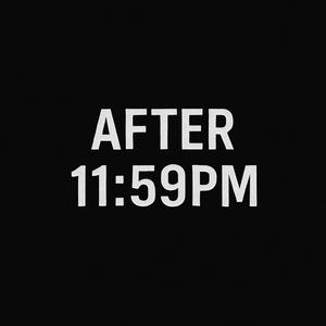 After 11:59PM (instrumental)