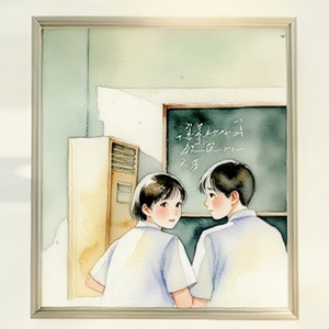 旧课桌刻痕里，藏着未说尽的少年事