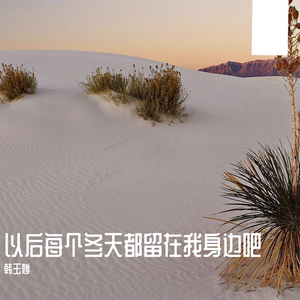 以后每个冬天都留在我身边吧