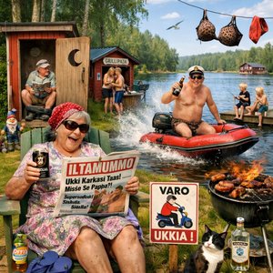 Mökillä Mummolassa