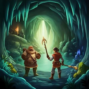 RPG風・洞窟の冒険