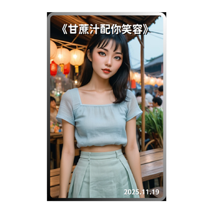 《甘蔗汁配你笑容 - 重製版》(台語 迪斯可)  by 皎掩夢幻