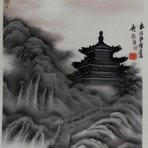 怀民亦未寝(无版权)