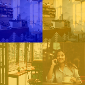 有趣休闲咖啡馆情怀