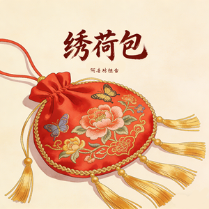 绣荷包（伴奏）