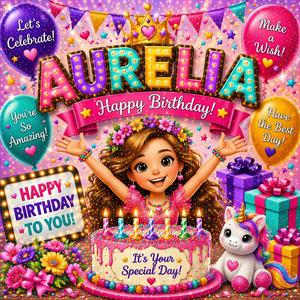 Happy Birthday Aurelia