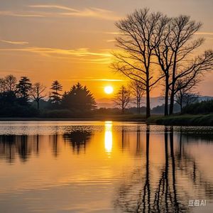 日照夕阳-整曲 伴奏