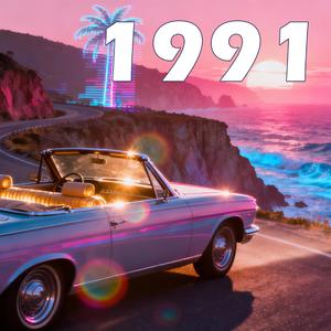 Retro Synth Background