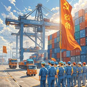 陆港综保区奋进之歌-卫跟上