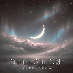 バイノーラル 睡眠用BGM 月明かりと静けさの中で