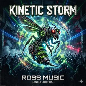 Kinetic Storm (AI Drum'n'Bass mix by RoSS)