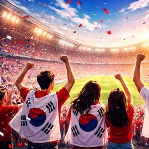 달려라 때려라 이겨라 대한민국!