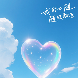 我的心随风飘飞