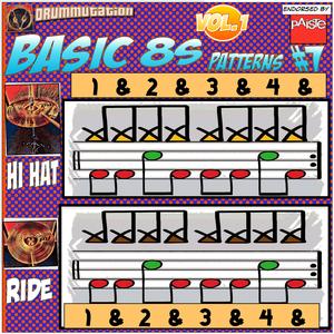 Basic 8s Patt #7 HH & Ride 105bpm