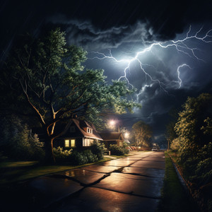 Thunder's Soothing Nighttime Song
