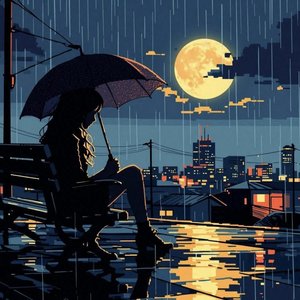 雨夜孤影