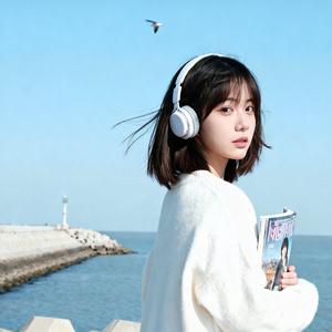 青い午后の夏の列车