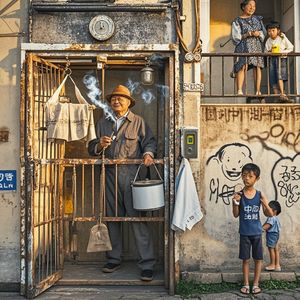 老电梯的钟摆_唐晶