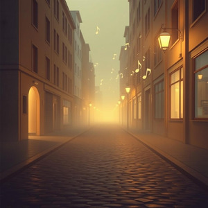 都市の朝靄のデキシー