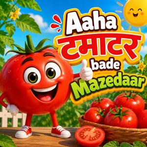आहा टमाटर - Aaha Tamatar Bade Mazedar | Hindi Nursery Rhymes