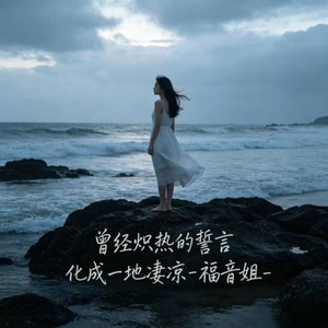 曾经炽热的誓言 化成一地凄凉