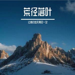 荒径落叶