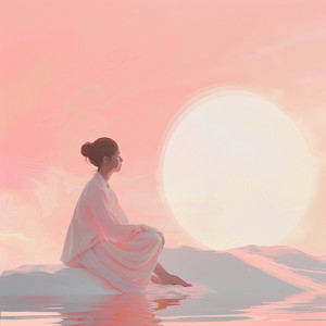 Ondas Suaves En El Crepúsculo