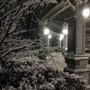 营口下雪了，你不在我身边