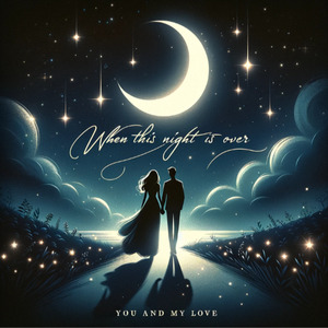 When this night is over, you and my love