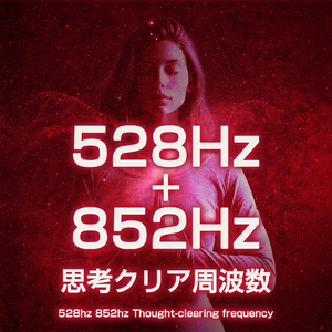 528Hz + 852Hz 思考クリア周波数