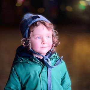 Светофор и лампа