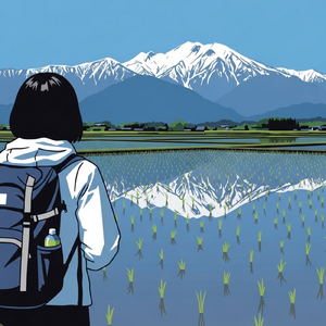 水鏡の向こうで