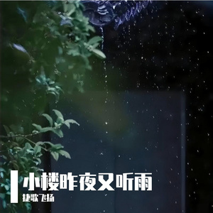 小楼昨夜又听雨