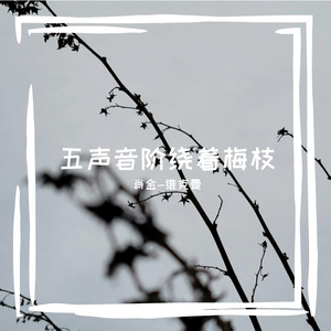 五声音阶绕着梅枝