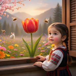 Лаленце се люлее